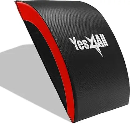 Ab Exercise Mat Tailbone & No Tailbone, Foldable Abdominal Sit up Support Pad, Abs Workout Equipment for Core Training and Lowe